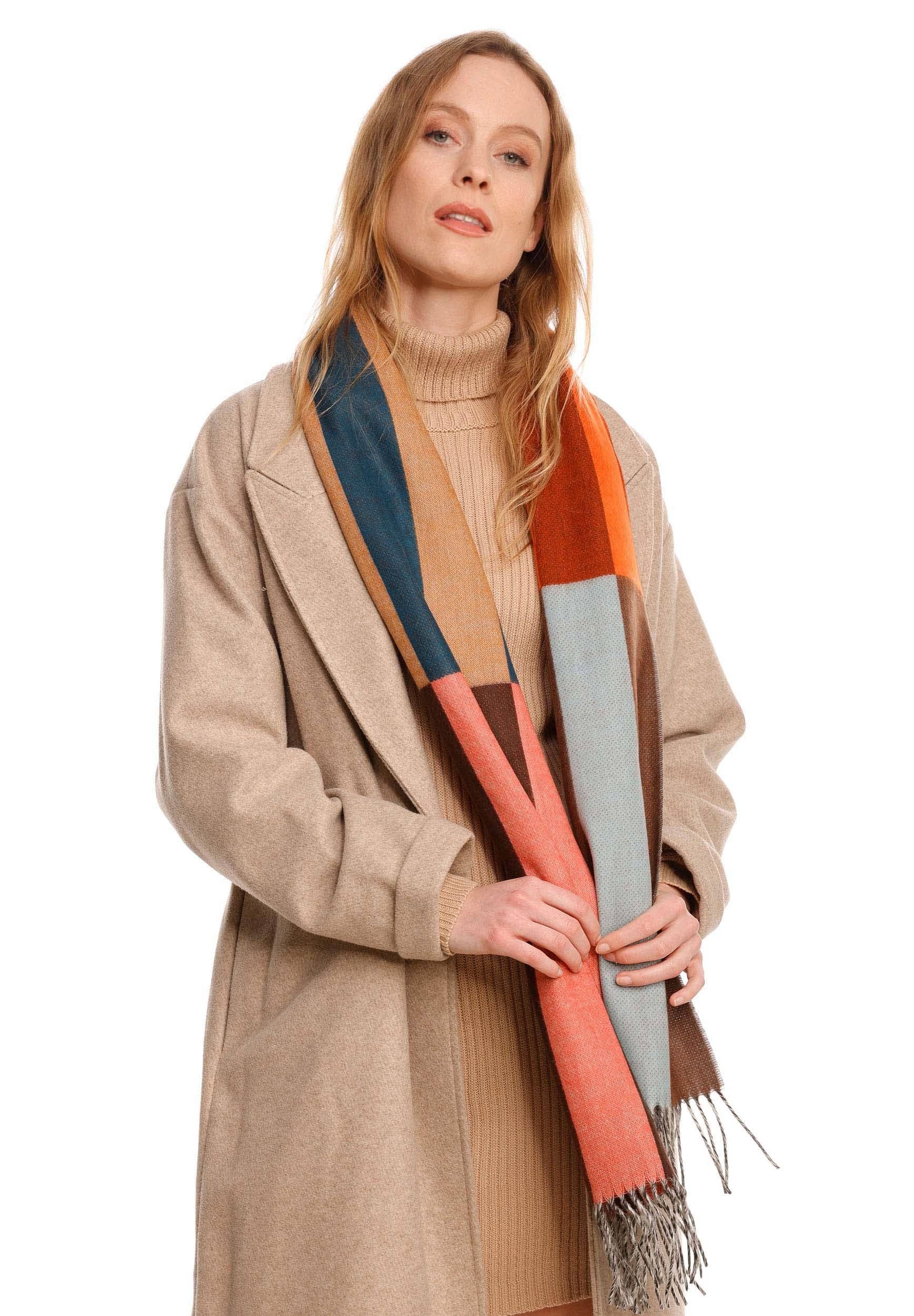 FRAAS - The Scarf Company - Wholesale Scarf - Women's - Artist Stripes Oversized Cashmink® Scarf8