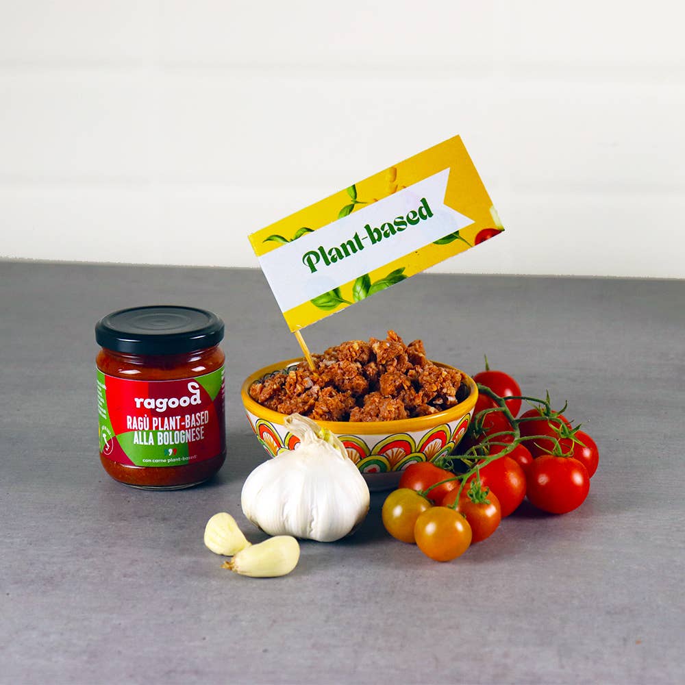 Ragood - Wholesale Pasta Sauce - Ragood - Plant-based Bolognese sauce1