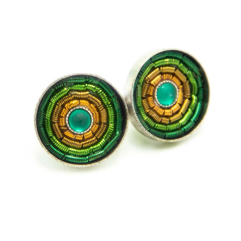 Sergio Engel jewellery – Brincos de pino por atacado – Brincos coloridos antigos Índia 0411