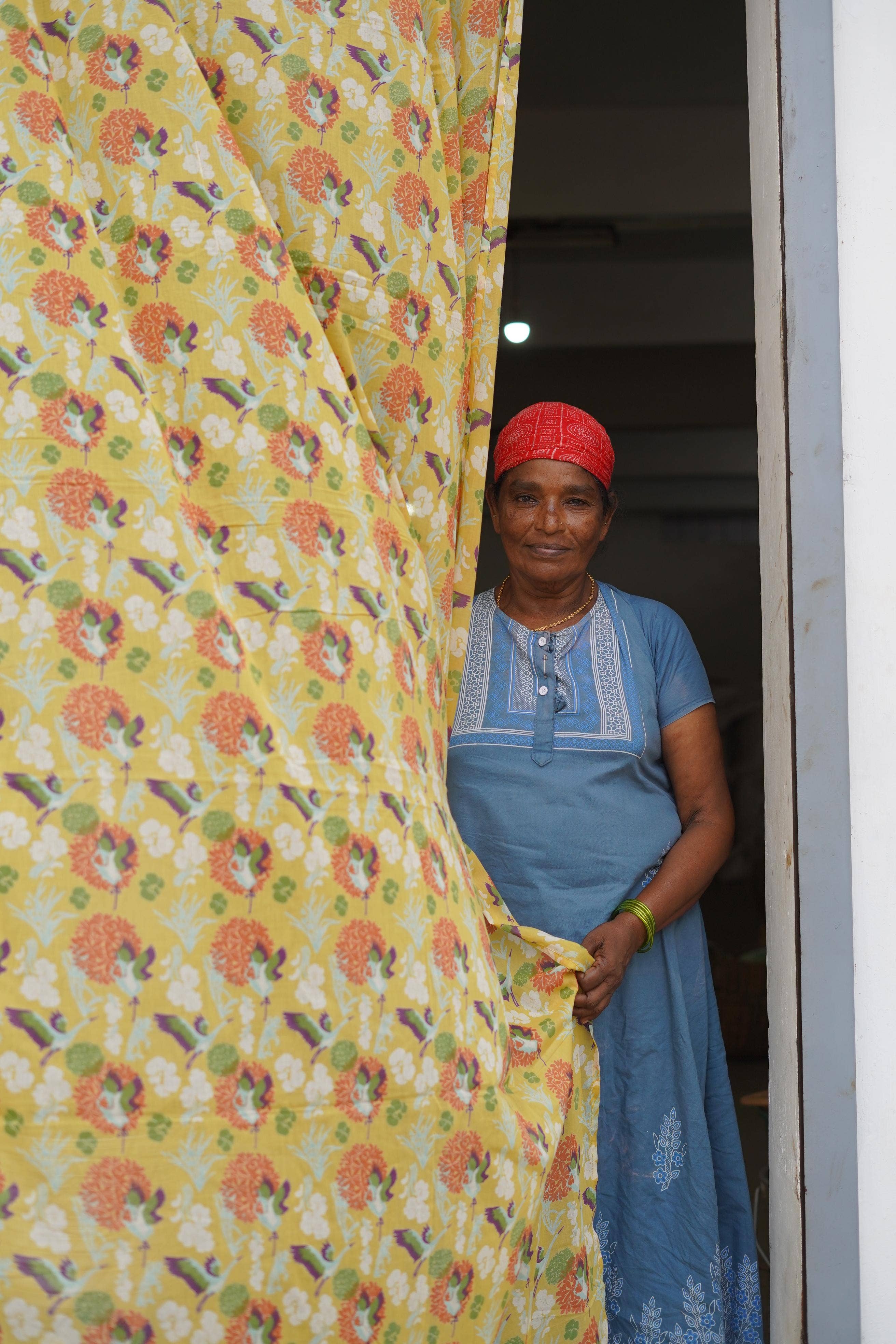 Annahmol - Wholesale Curtain - Vintage Inspired Botanical Sheer Curtains: Assorted Prints25