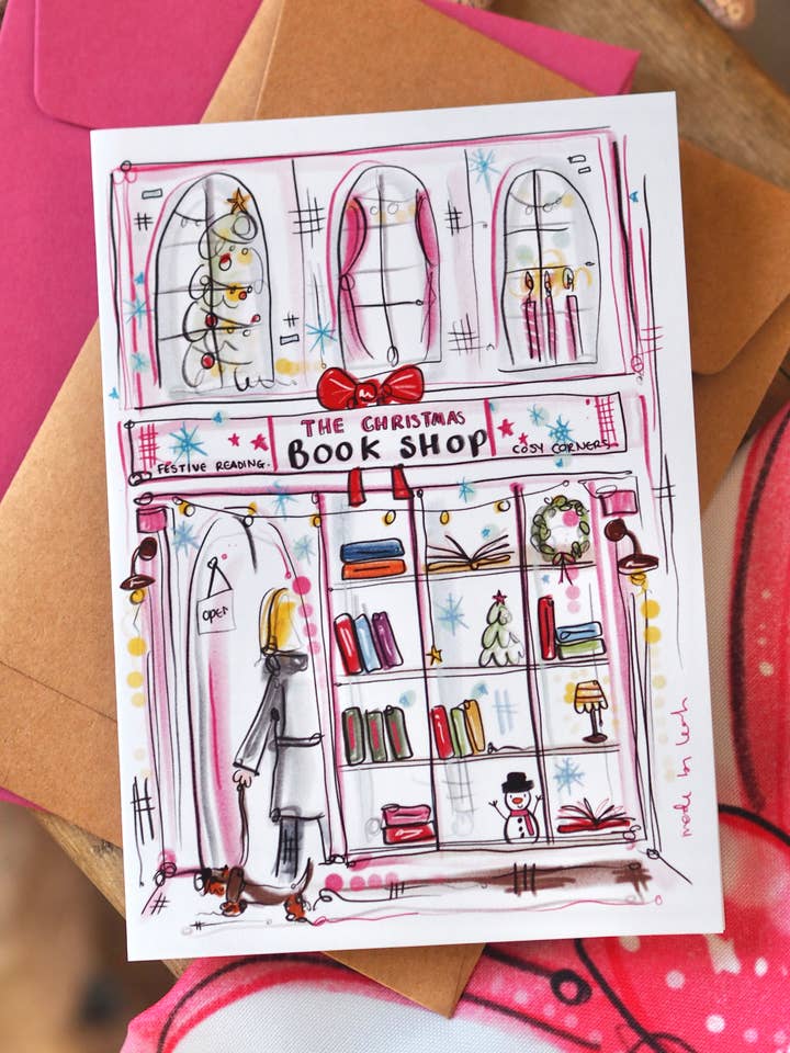 Conception de la librairie de Noël pour la vente par Made by Leah