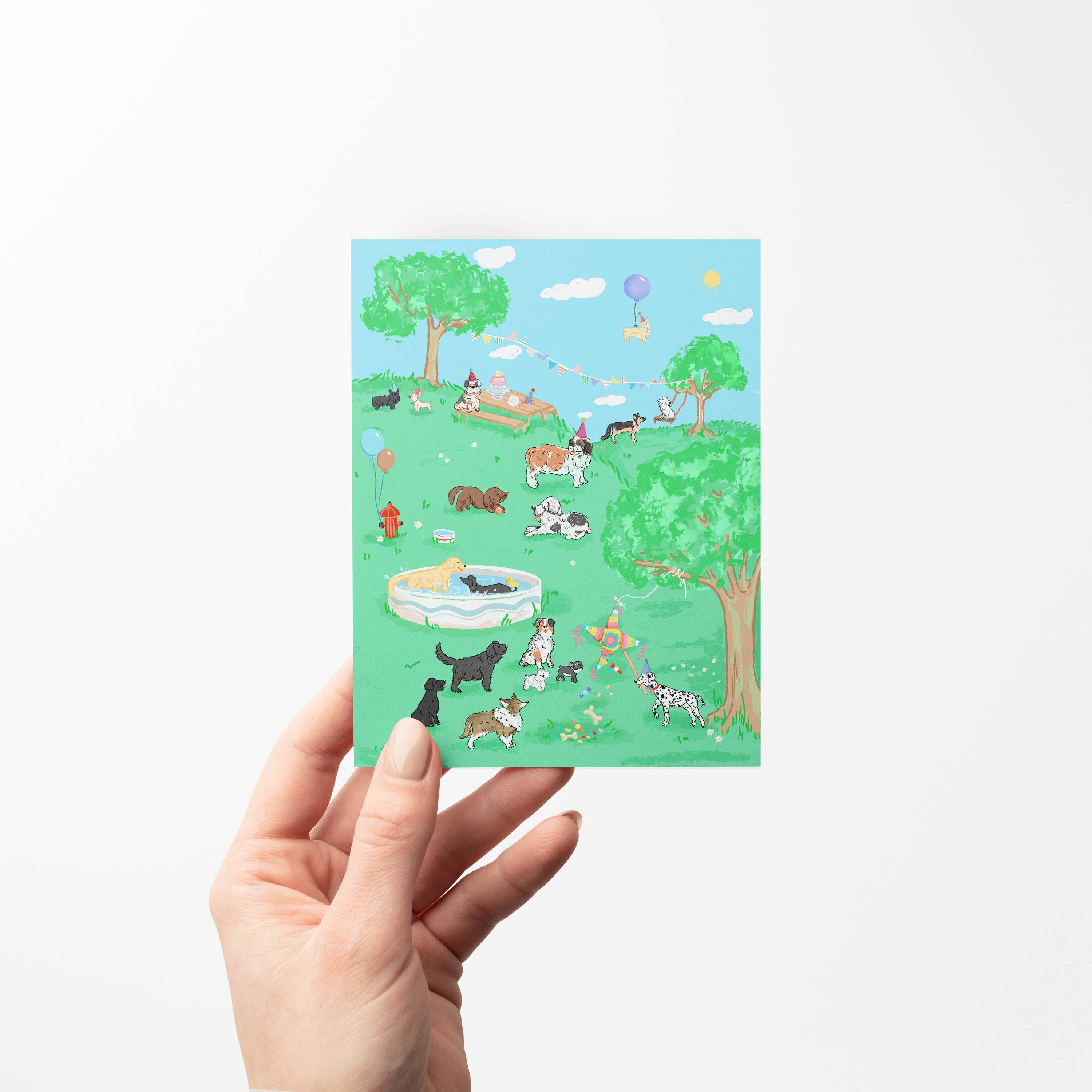 Ramus & Co. - Wholesale Birthday Card - Dog Party Greeting Card1