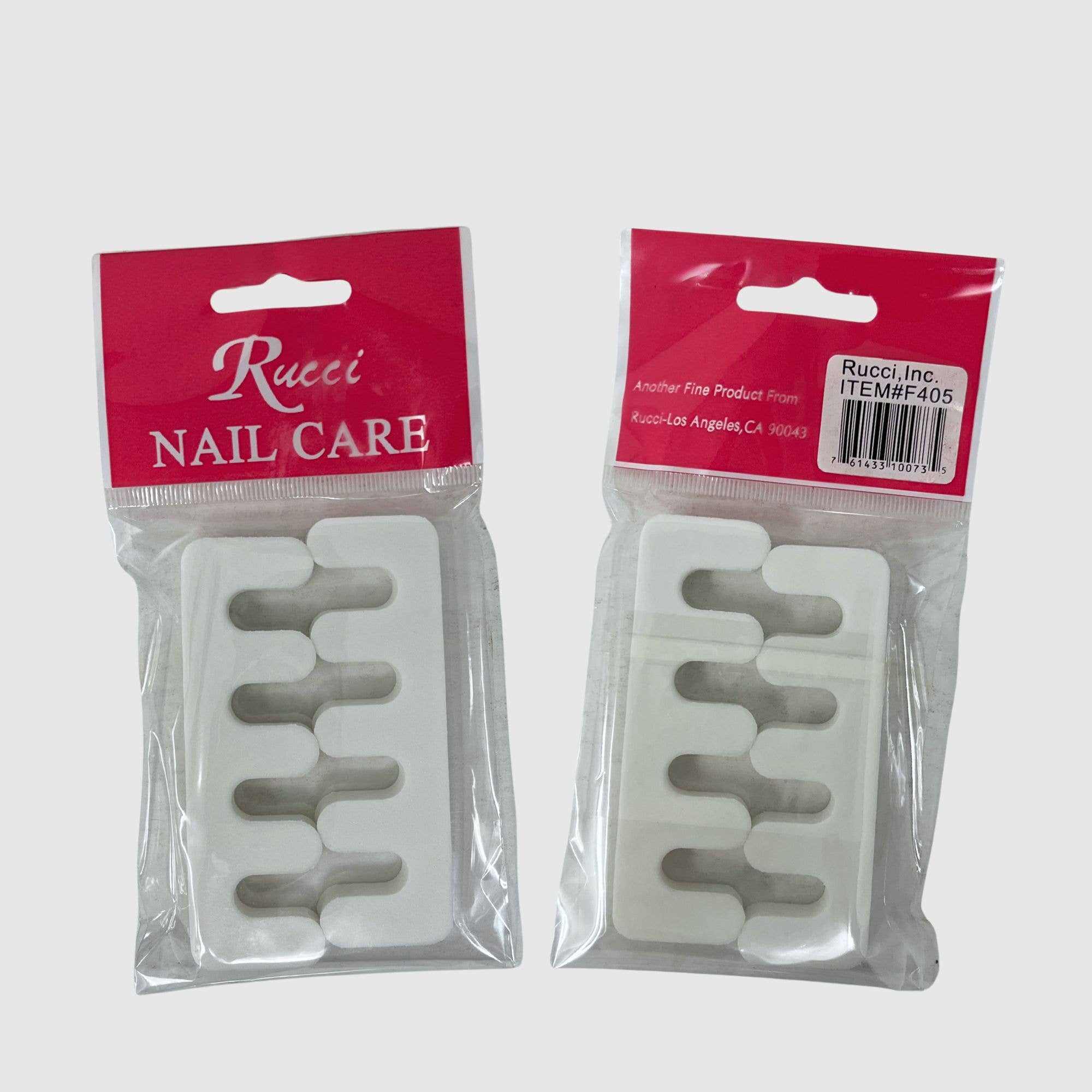 Rucci Professional - Vente Sets de soins pour les ongles - Séparateur d'orteils F405 Rucci, paquet de 121