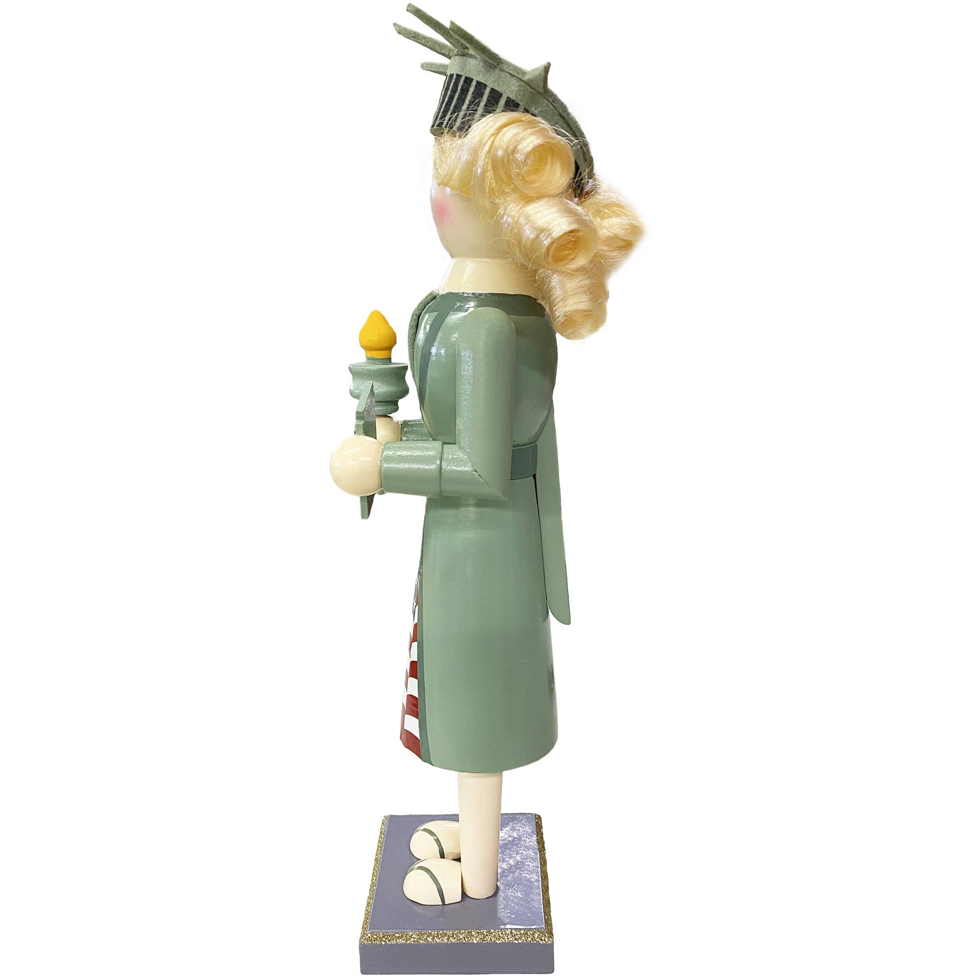 Santa’s Workshop Inc. - Wholesale Holiday Nutcracker - 14" State of Liberty Nutcracker3