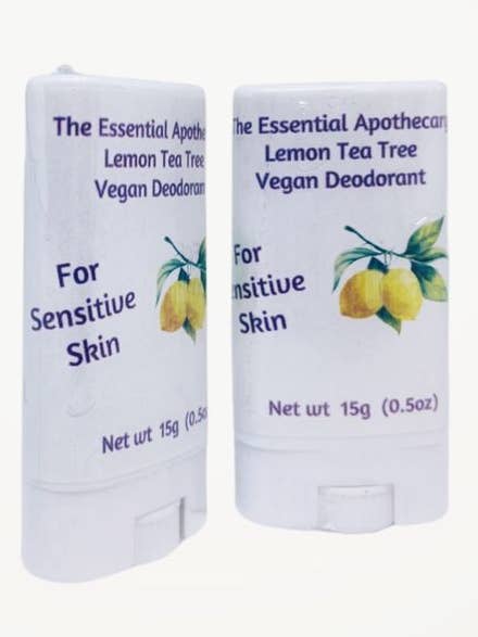 Lemon Tea Tree Vegan Deodorant for wholesale by The Essential Apothecary