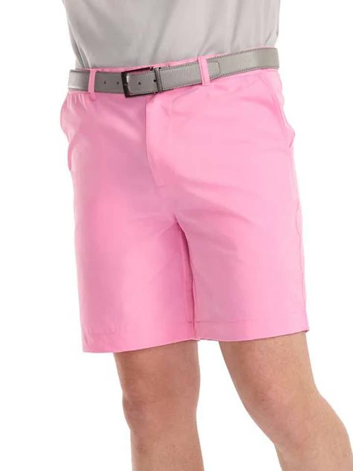 Herrarnas rosa golfshorts - enfärgade sportshorts för män för wholesale av Tipsy Elves