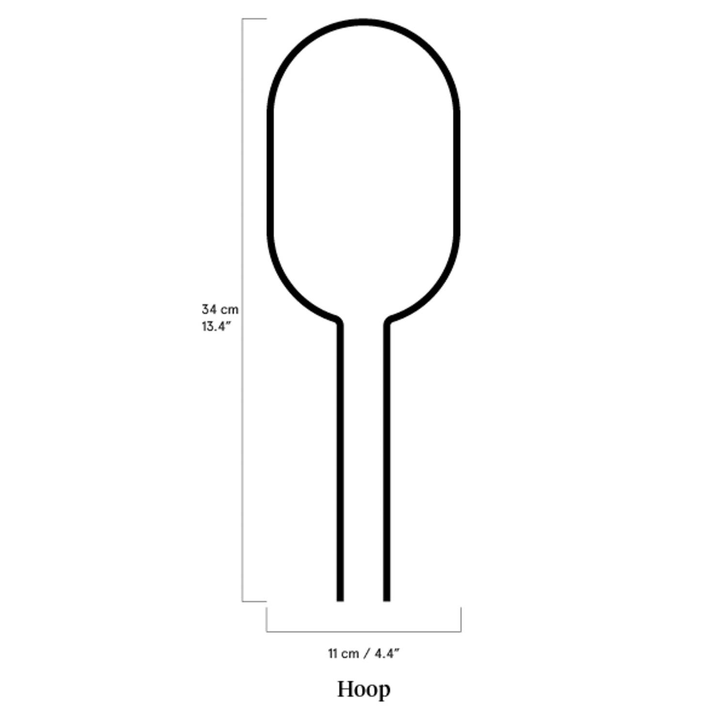 Botanopia - gifts , decor and cards for plant lovers - Wholesale Garden/Lawn Stake - Mini Plant Stake - Hoop - Gold3