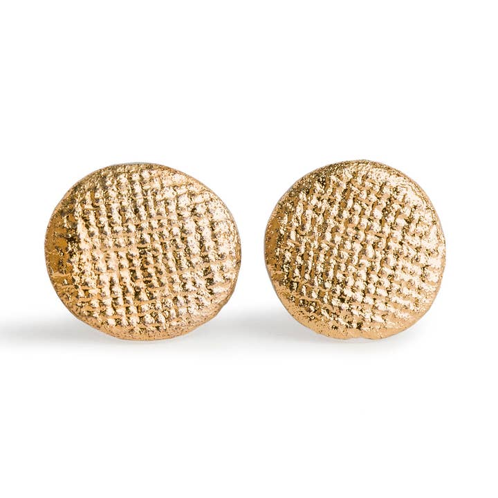 Jenna Vanden Brink Ceramics - Wholesale Stud/Post Earrings - Mini Sun Studs0