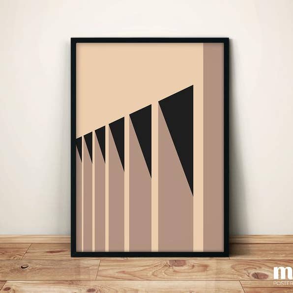 Bauhaus Architecture: Day - Contemporary Art Print | No. 001 for wholesale by Sera/Lina