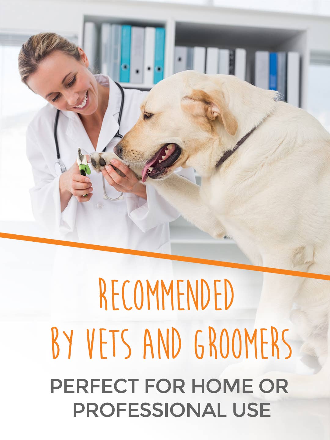 Orange Coupe-ongles pour chien en vente sur Faire3