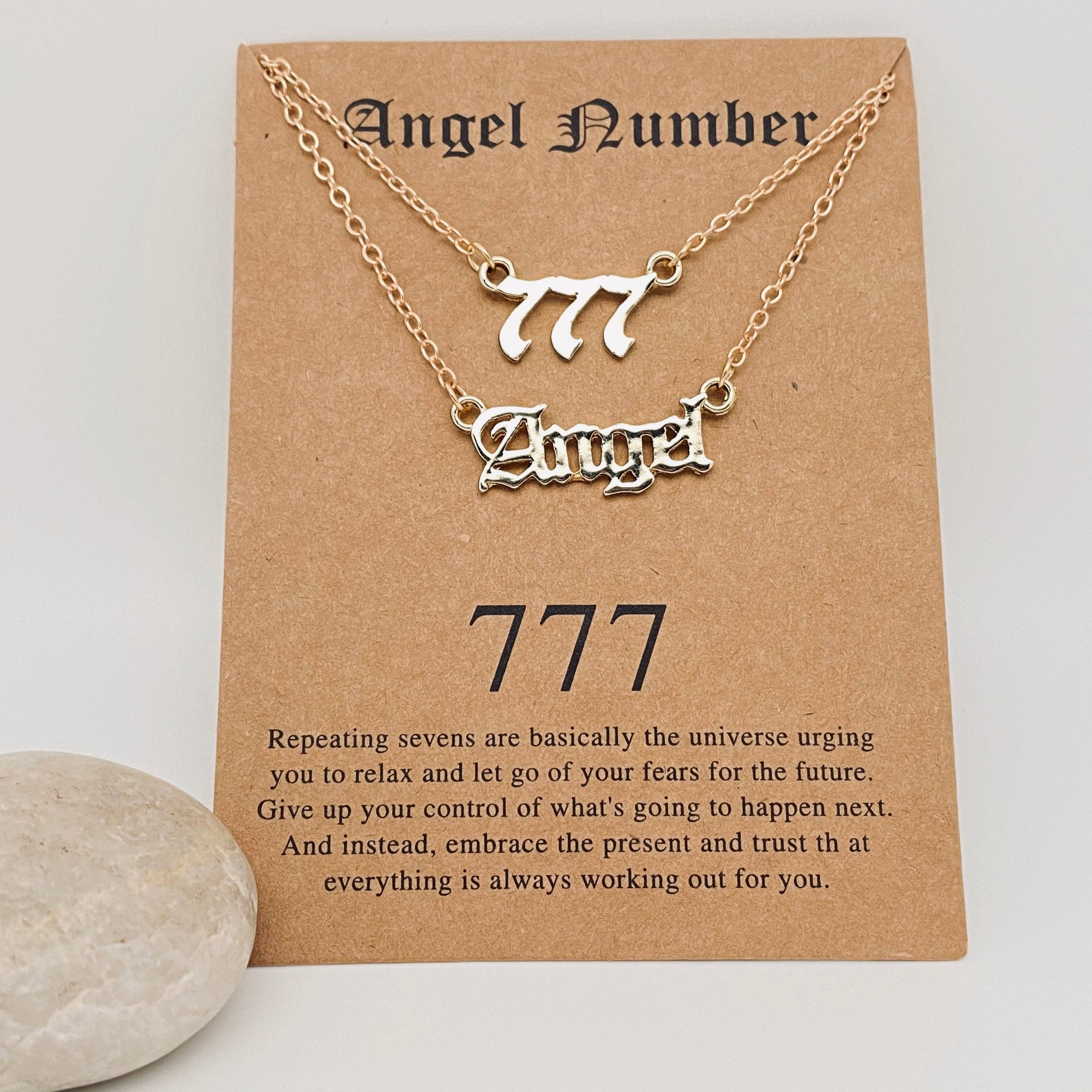 Mio Queena - Wholesale Pendant/Charm Necklace - Angel Lucky Number 1-9 Combination Necklace6