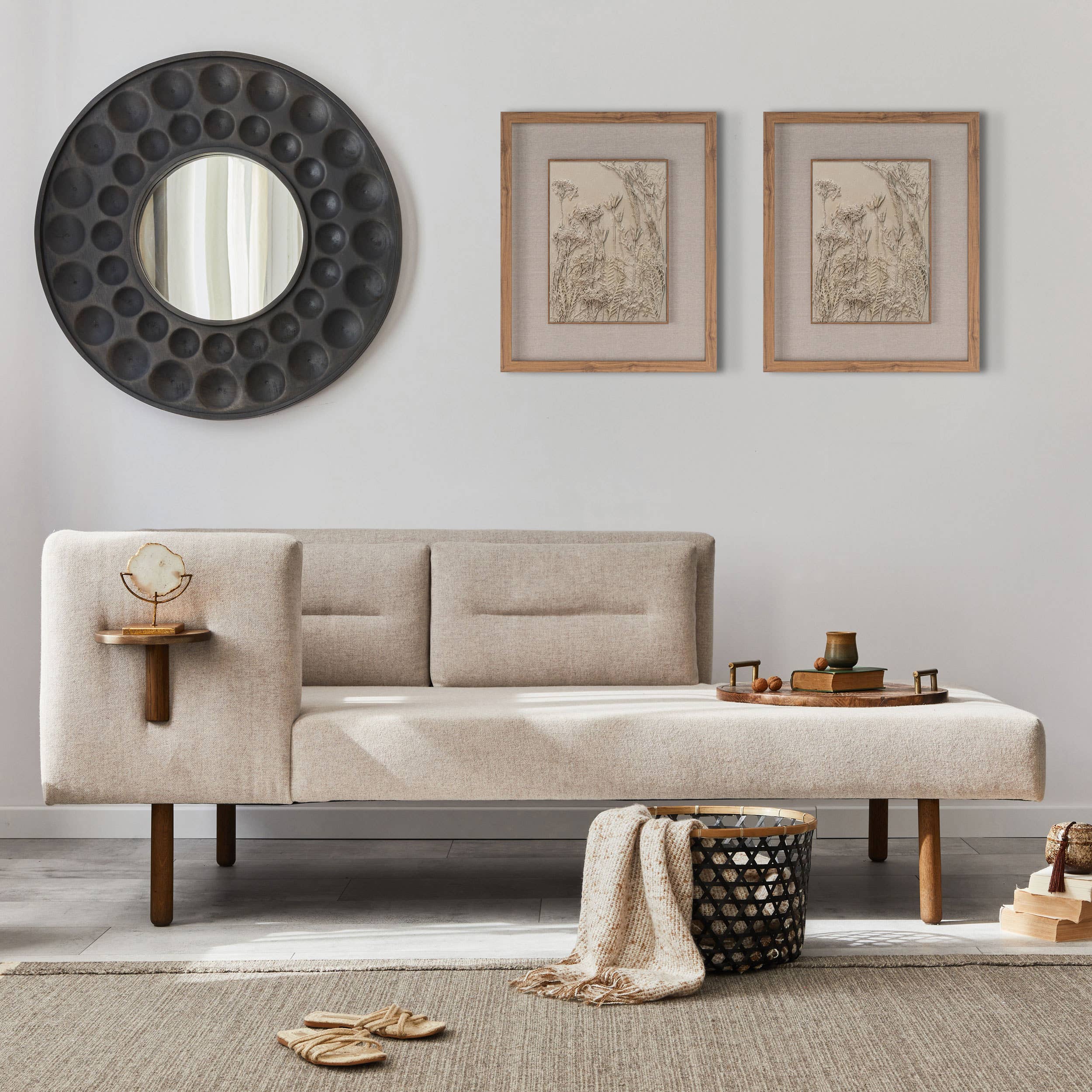 Brown Effloresce II, Schattenbox für den Großhandel auf Faire7