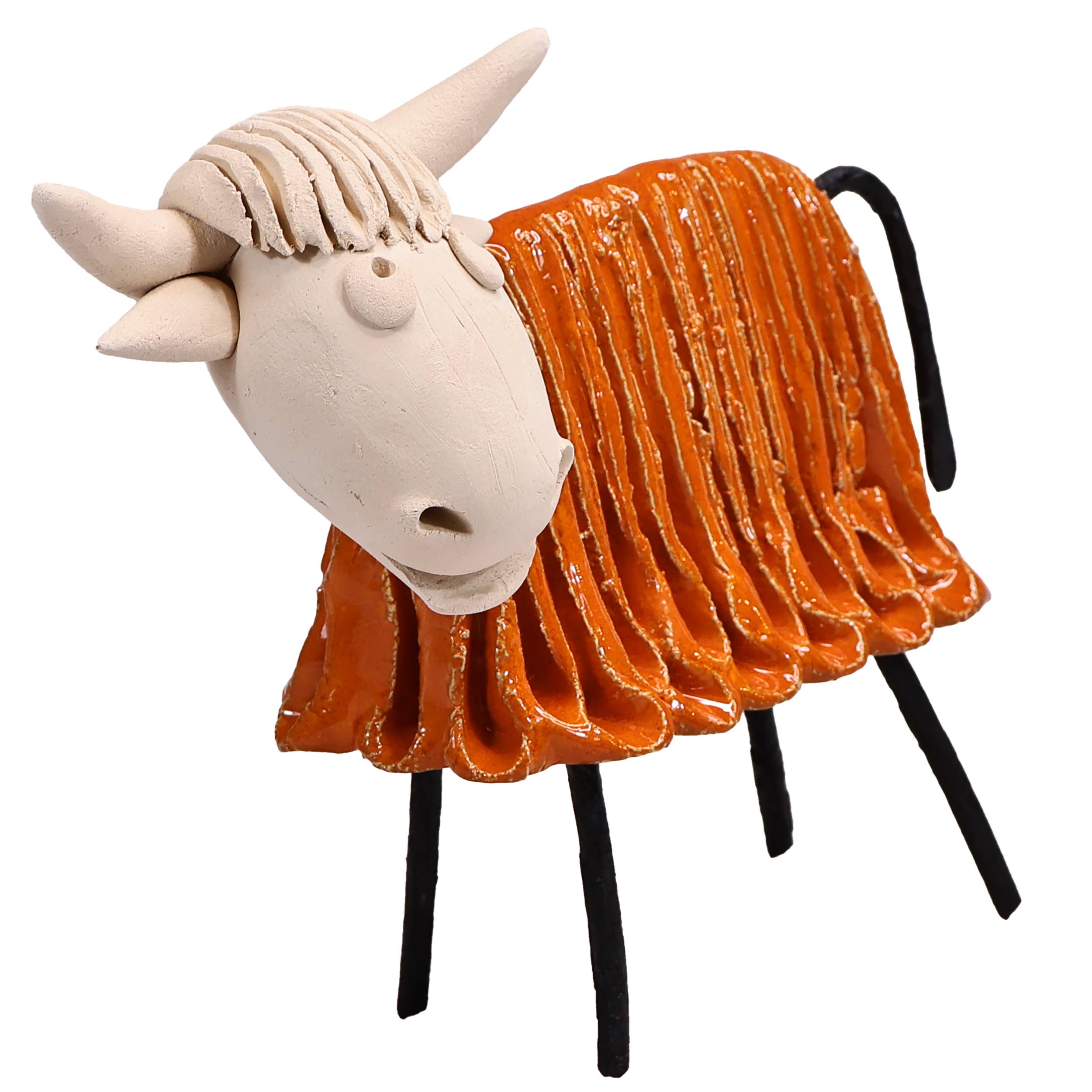Enigma Supplies - Wholesale Decorative Figurine - Highland Cow Ceramic Figurine | Various Colours8