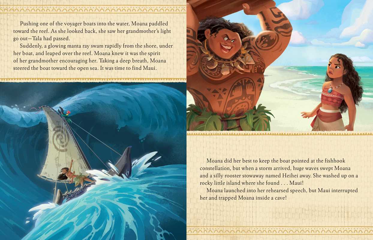 Simon & Schuster - Wholesale Preschool Book (3-5) - Disney: Moana by4