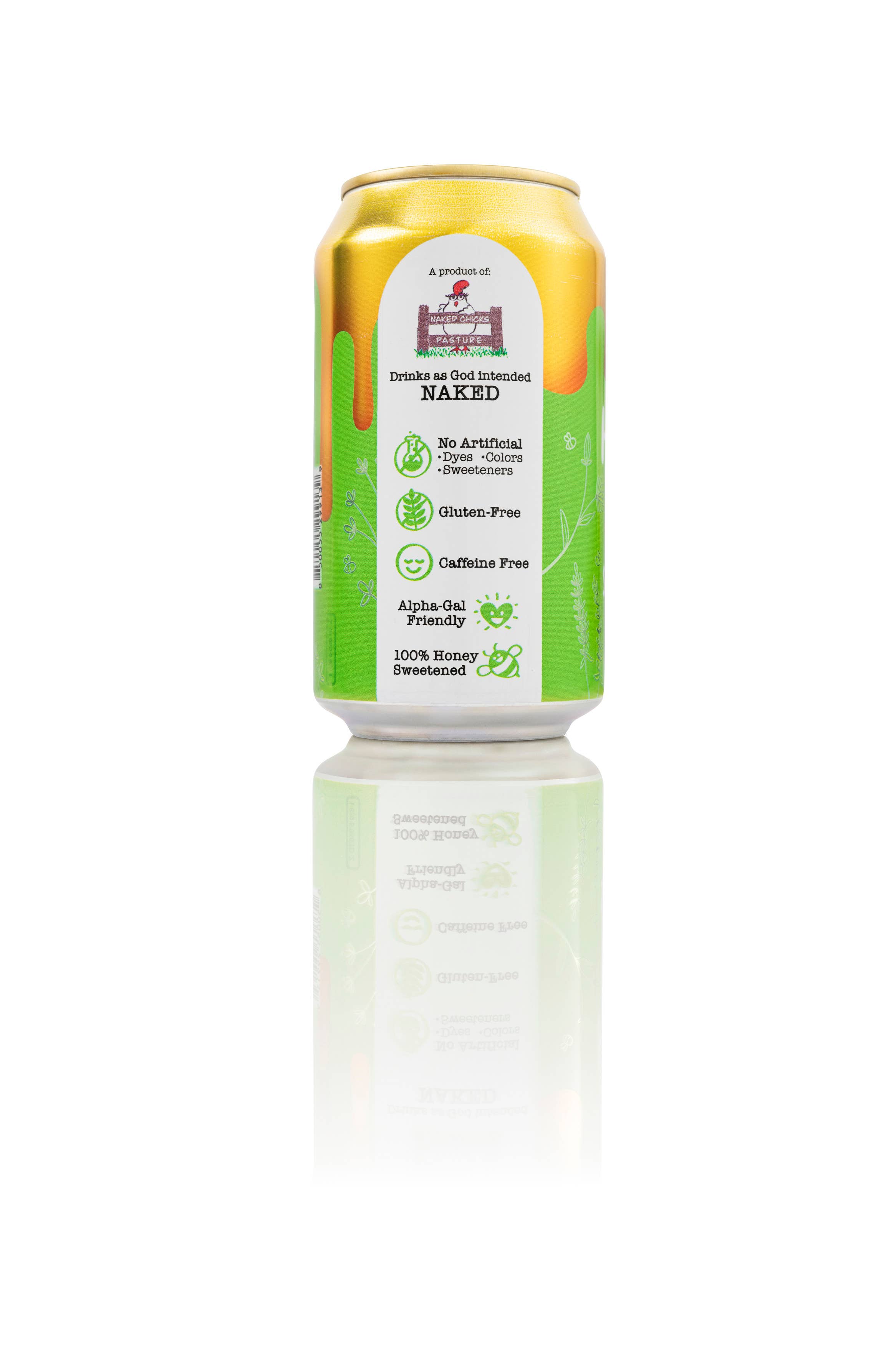 Yes Honey - Wholesale Soda/Carbonated Drink - Yes Honey - 100% Honey Sweetened Soda- Apple 3