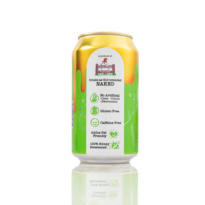 Yes Honey - Wholesale Soda/Carbonated Drink - Yes Honey - 100% Honey Sweetened Soda- Apple 3