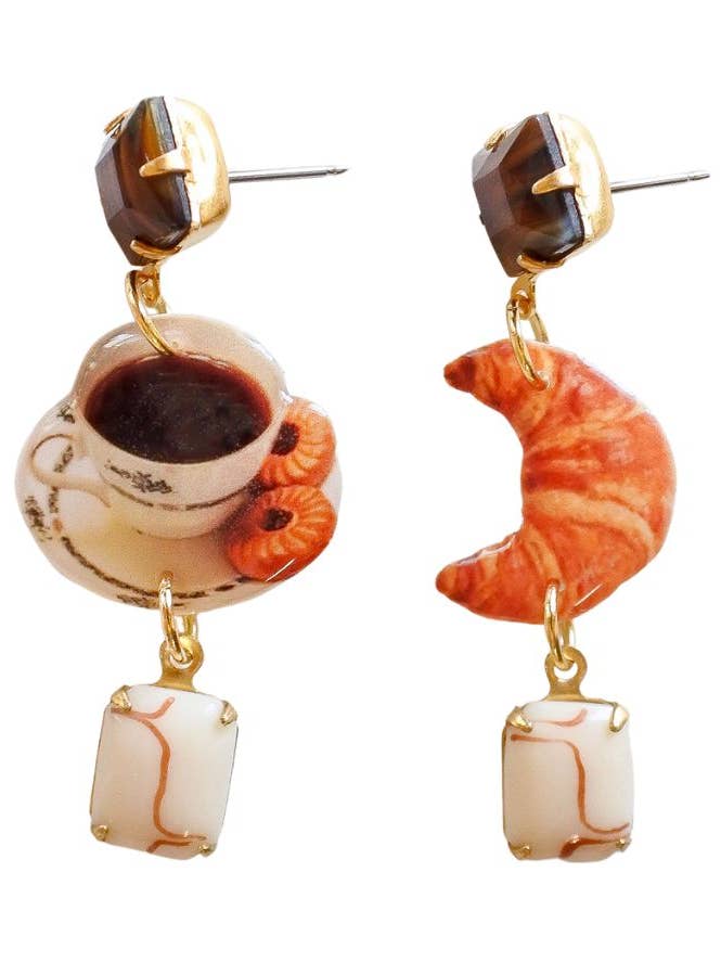 cozy cream dangle set for wholesale by Haricot Vert