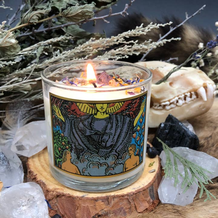 Magic Fairy Candles - Venta al por mayor Velas en tarros - Vela de tarot Lovers de 6oz.