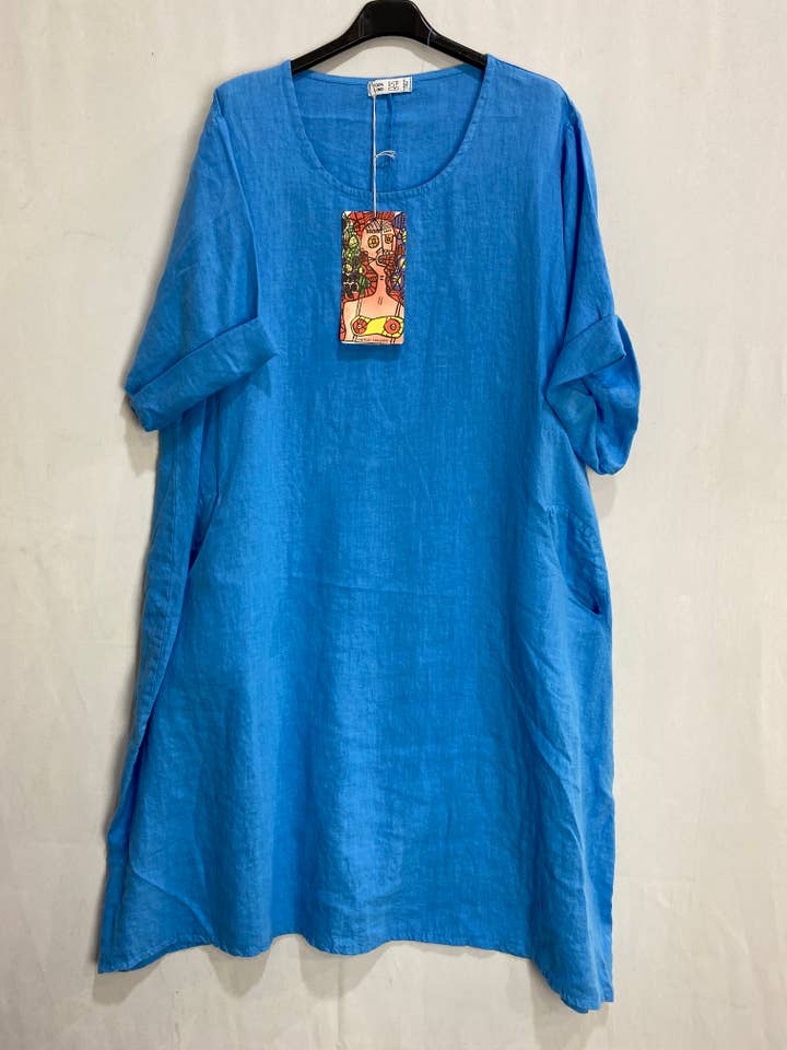 LINEN & COTTON HOUSE – Engroshandel Kjole - Dame – Linnedkjole 167 Forårs- og Sommerkøb7