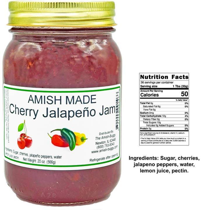 Arndt's Fudgery LLC - Vente Confiture/gelée - Confiture et gelée Amish Made 16 oz17