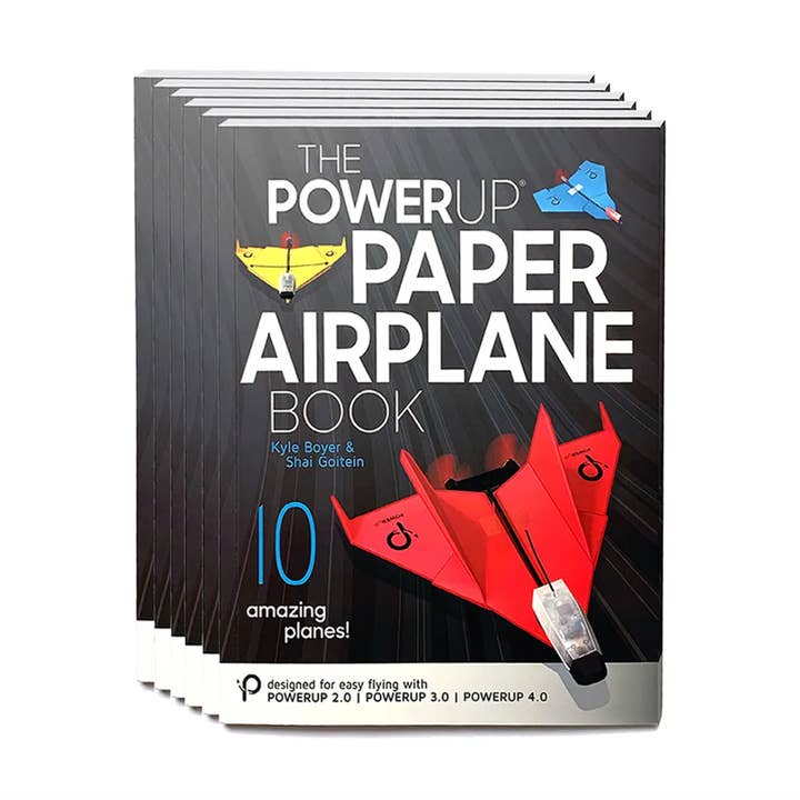 POWERUP Libro de Aviones de Papel - PAQUETES MAESTROS - Recarga para venta al por mayor de PowerUp Toys