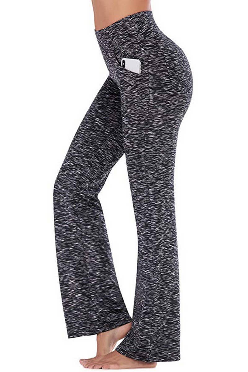 NINEXIS - Wholesale Pants - Women's - CWBLP01152_WOMEN HIGH WAIST FLARE LEG YOGA PANTS8