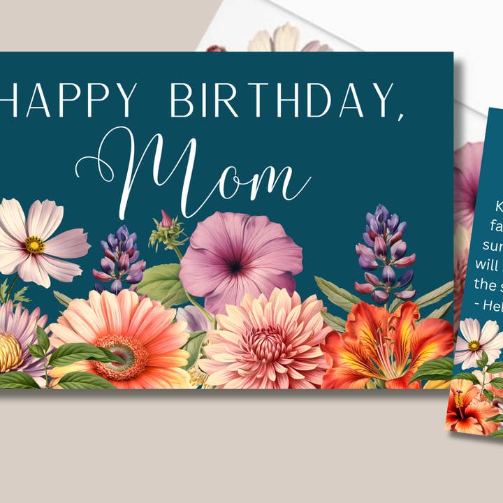 Earth's Canvas - Mom's Birthday 5x7 for wholesale by Joan Park World