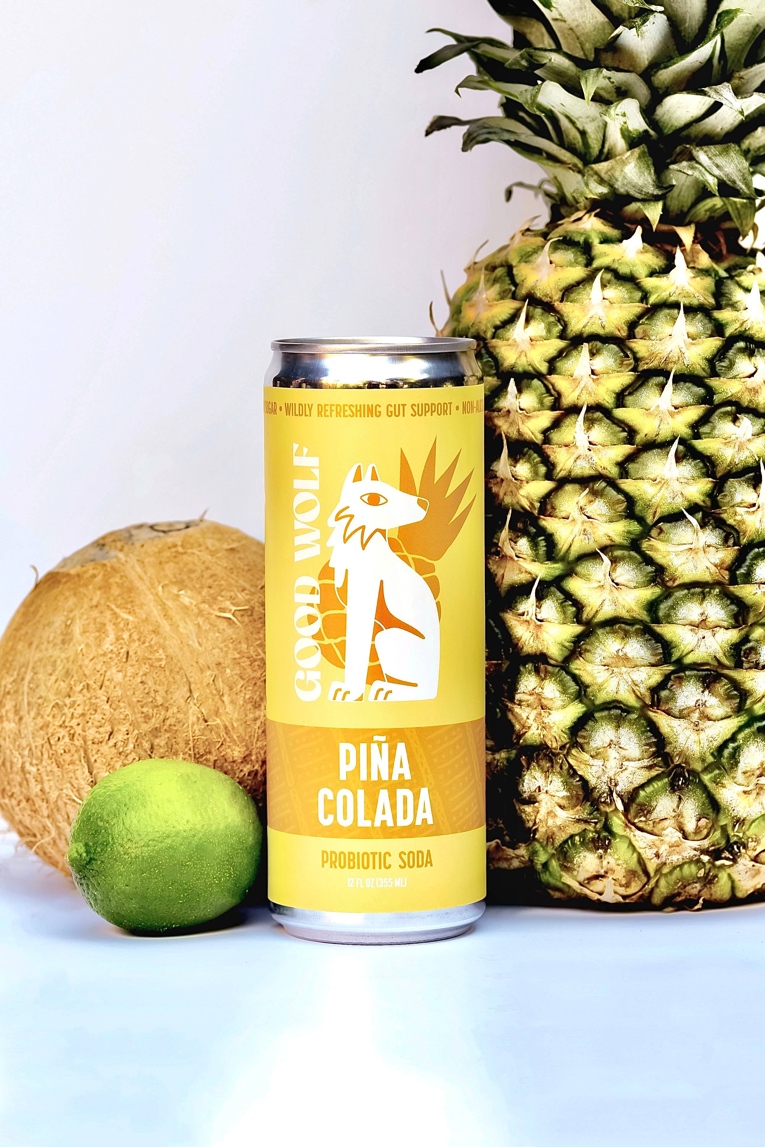 Good Wolf Beverages - Vente Sodas/boissons gazeuses - Pack Variété de Sodas Probiotiques - Sans Sucre Ajouté; Fait Main1