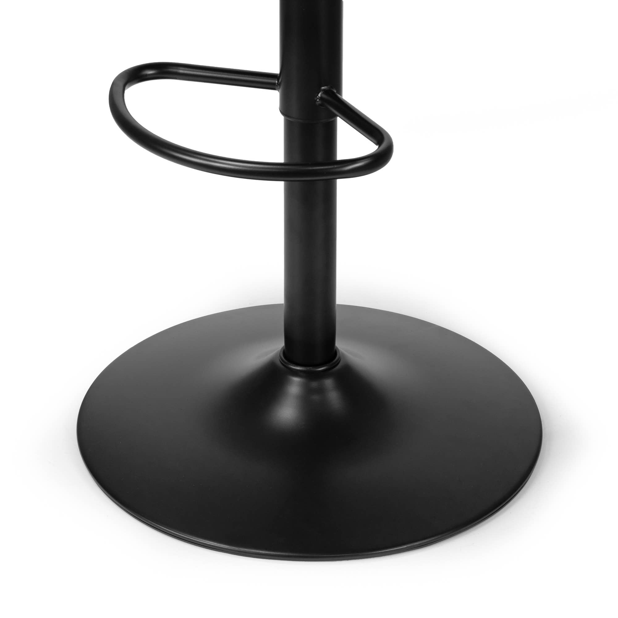 Glamour Home - Wholesale Stool - Set of 2 Alston Adjustable Swivel Bar Stools with Piping8