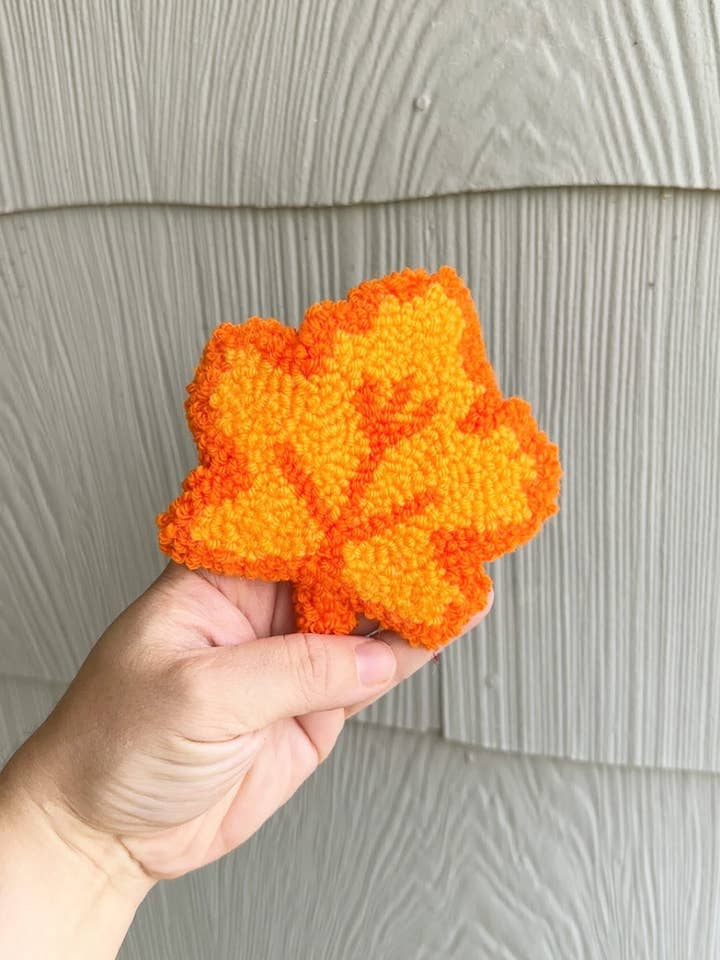 Base de Copos de Secretária Laranja por atacado de Bless Your Cottons