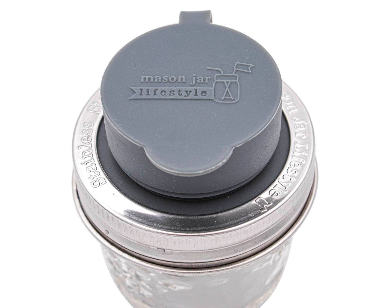 Mason Jar Lifestyle - Wholesale Drink Lids - Leak Proof Silicone Chug Lids for Regular Mouth Mason Jars11