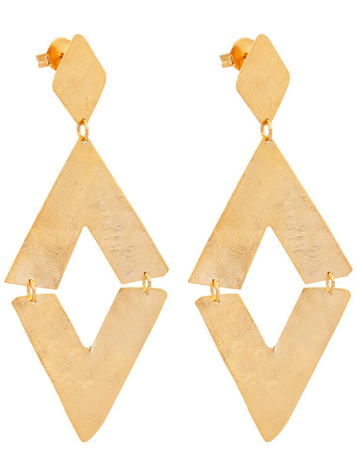 BOUCLES D'OREILLES VÁRZEA pour la vente par Creative Brazil