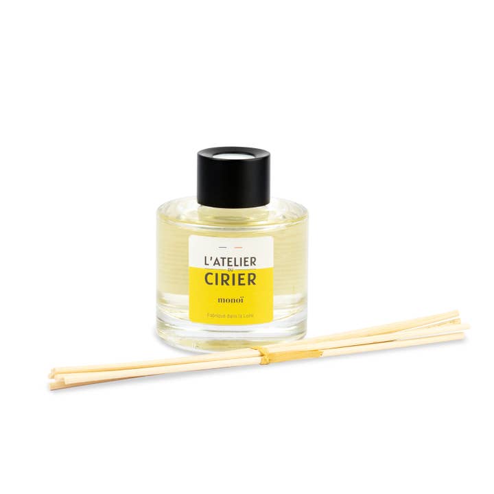 L'atelier du Cirier - Wholesale Reed Diffuser - Rattan monoï fragrance diffuser1