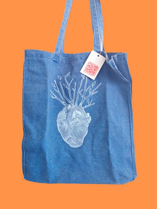 Totebag Herz 2 für den Großhandel von Mitsou