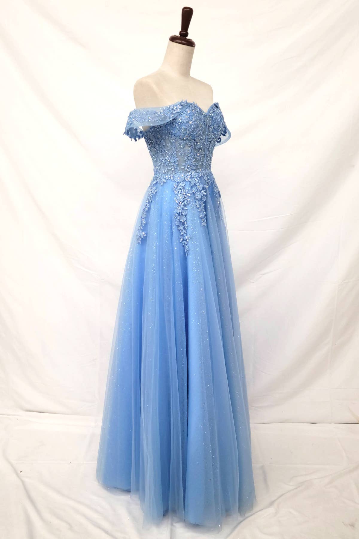 Chicas – Großhandel Abendkleid – Damen – Langes Kleid mit Korsett C3366