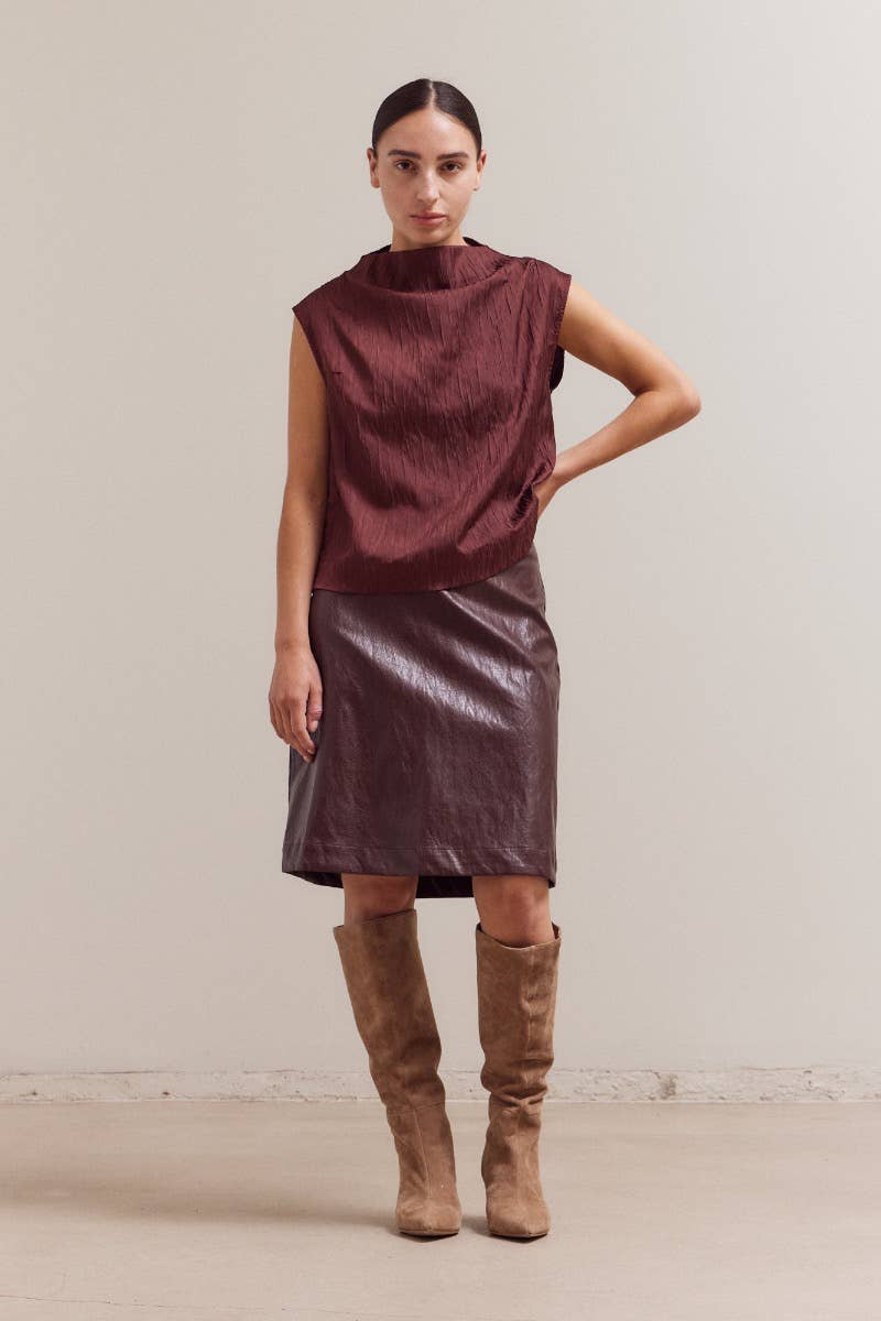 Grade & Gather - Vendita all'ingrosso Camicetta - Donna - 42090 - CANOTTA A COLLO ALTO RANDOM SEER7