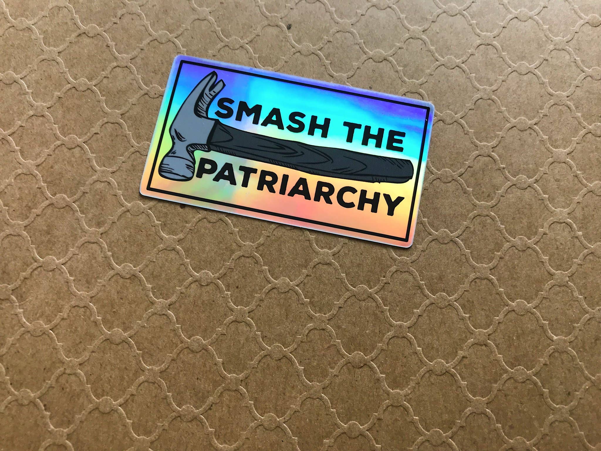 TheThirdArrow - Vendita all'ingrosso Adesivo - Adesivo «Smash the Patriarcato»2