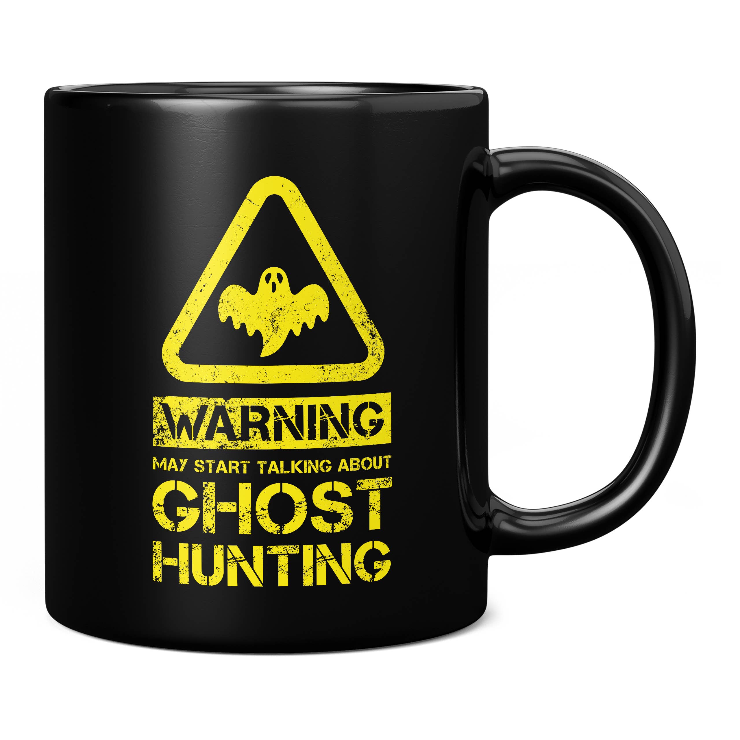 Mug Monster – wholesale Coffee mug – Warning May Start Talking About Ghost Hunting Mug4
