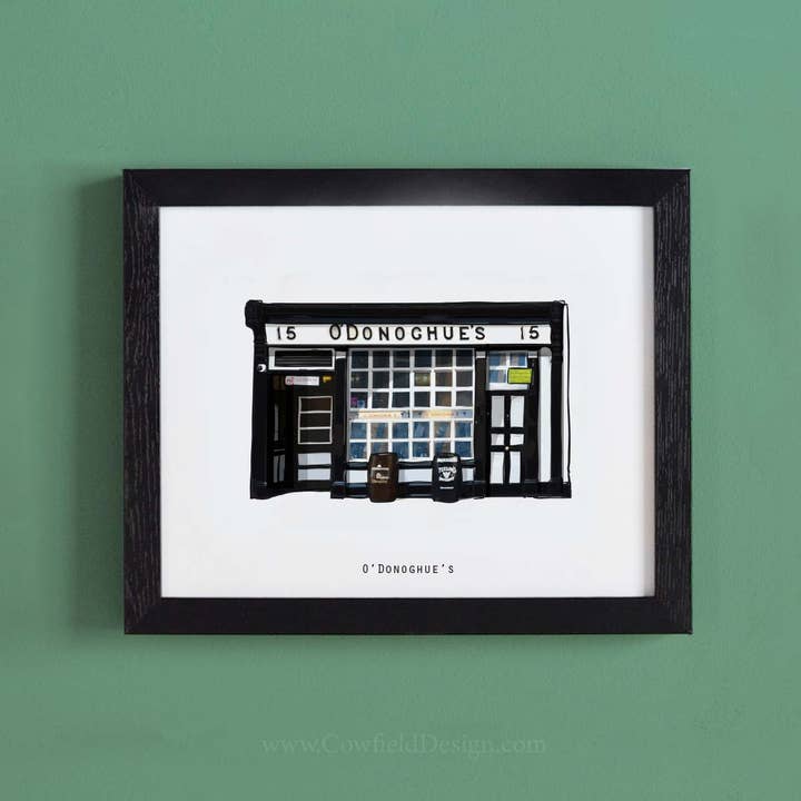 Illustrated pubs of Dublin for wholesale by Cowfield Design