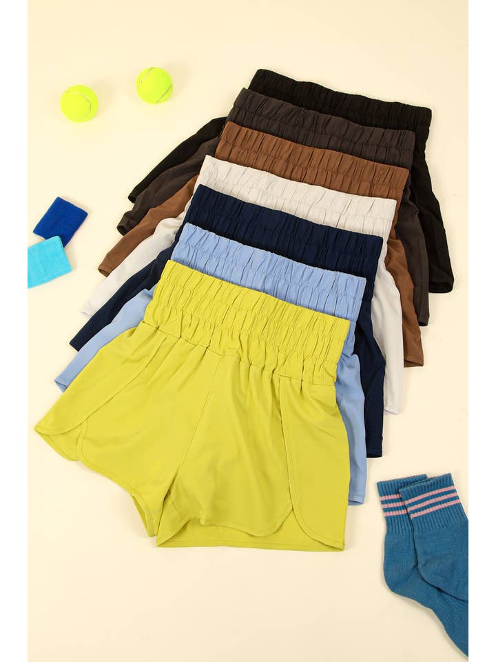 VERY J - Vendita all'ingrosso Pantaloncini sportivi - Donna - NP70025-Pantaloncini sportivi in vita elasticizzata19