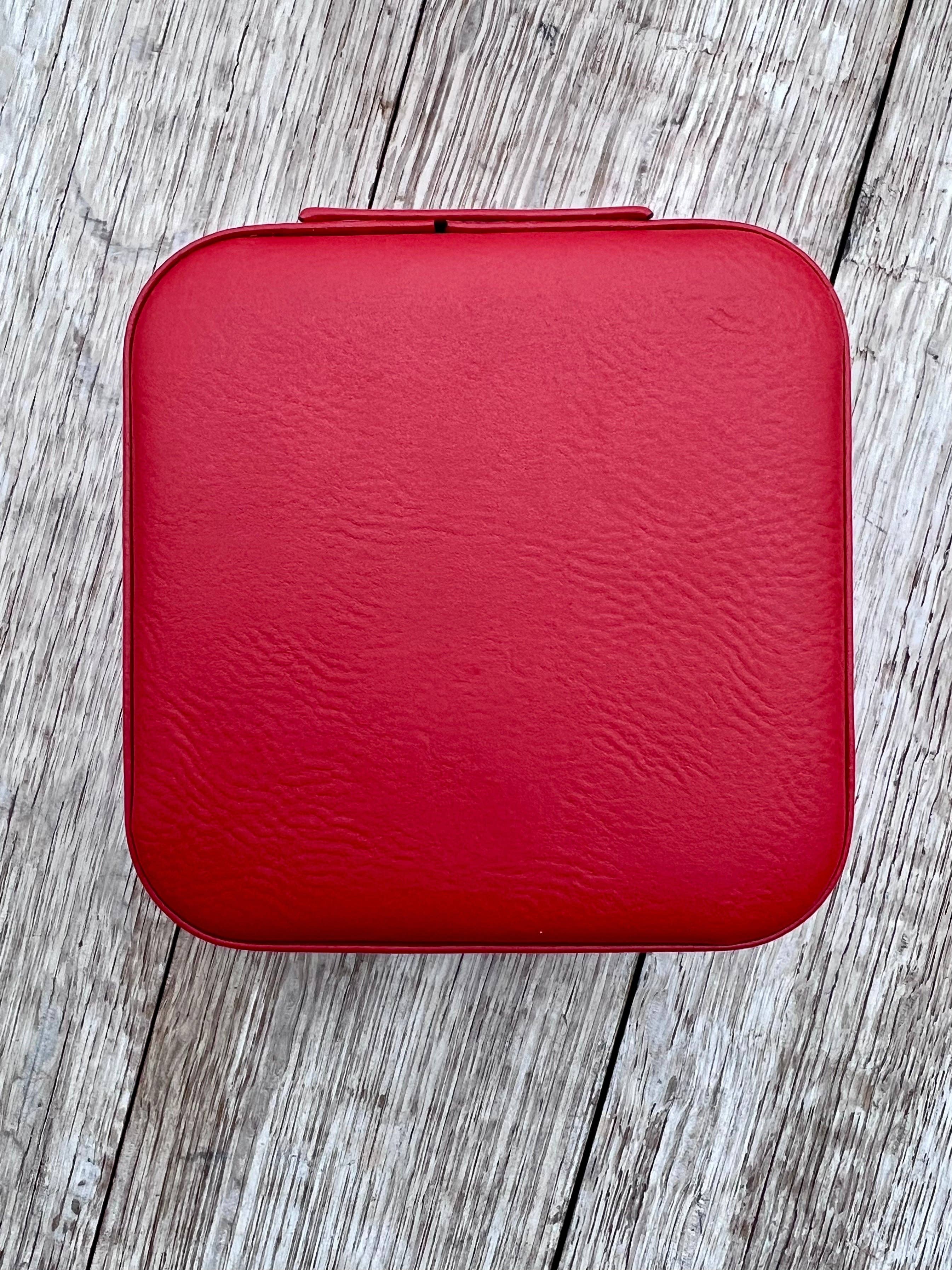 KW Custom Creations - Wholesale Jewelry Box/Organizer - Laserable Leatherette Travel Jewelry Box11