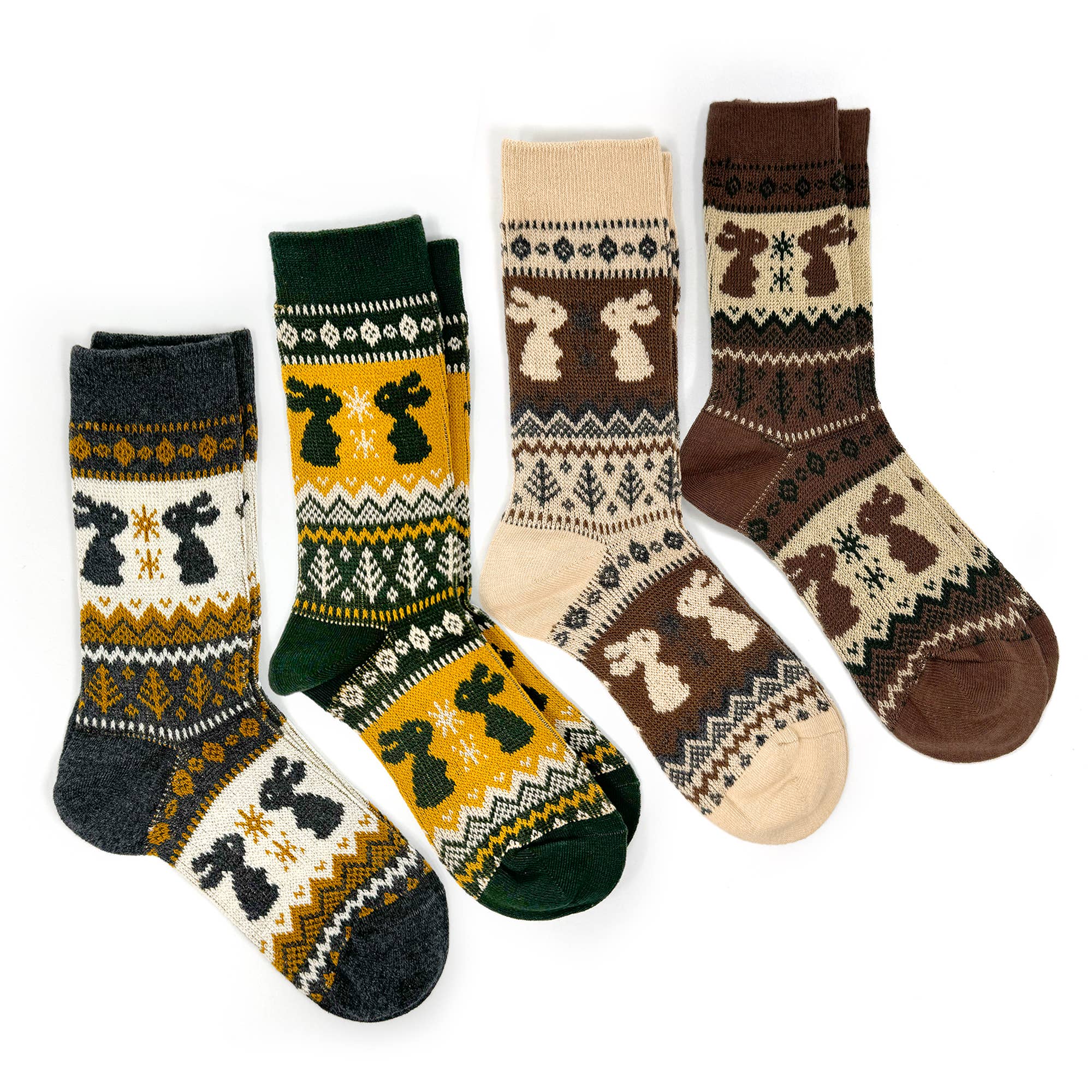 Rainbow Unicorn Birthday Surprise - Wholesale Socks - Women's - Ski Bunny Socks – Snowy Patterned Winter Vibes4