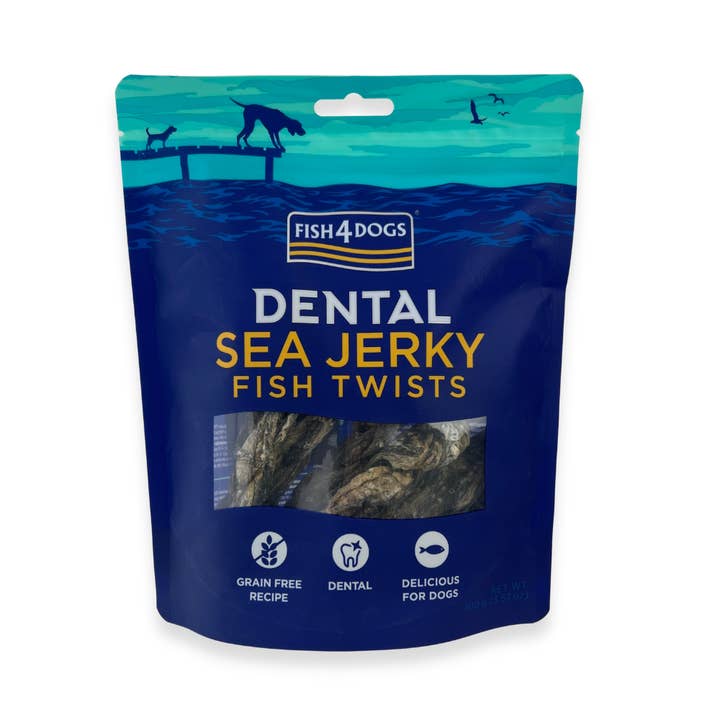 Fish4Dogs Dental Sea Jerky - Fiskvridningar för wholesale av Lucky-Pet Handels- und Produktions GmbH