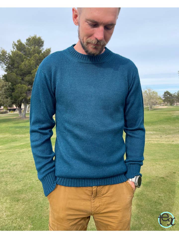 Circle Textile - Wholesale Knit Sweater - Men's - Natural Sweater1