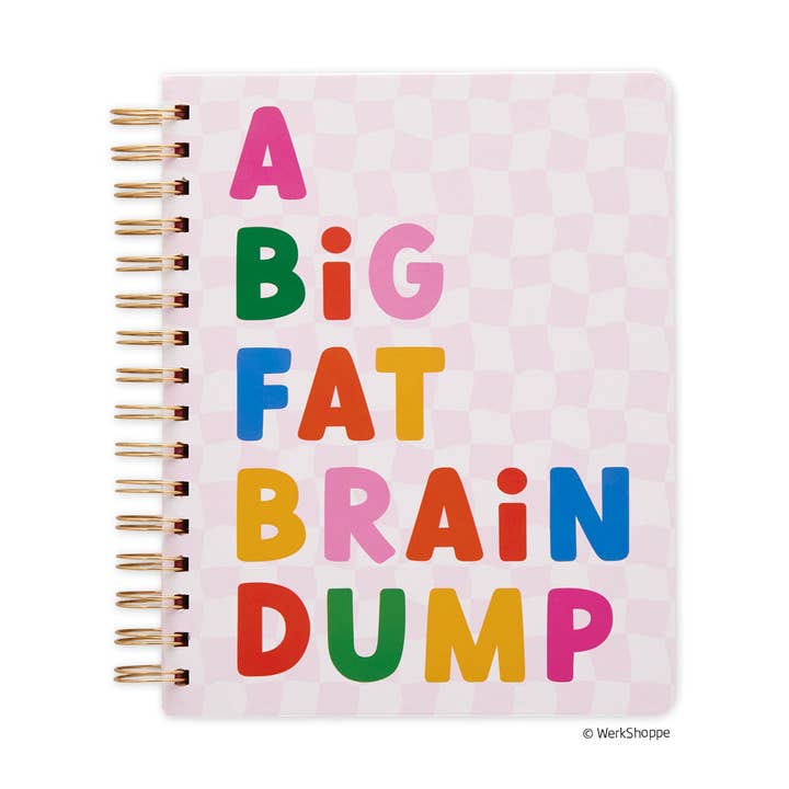 Cuaderno en Espiral Demasiados Pensamientos para venta al por mayor de WerkShoppe