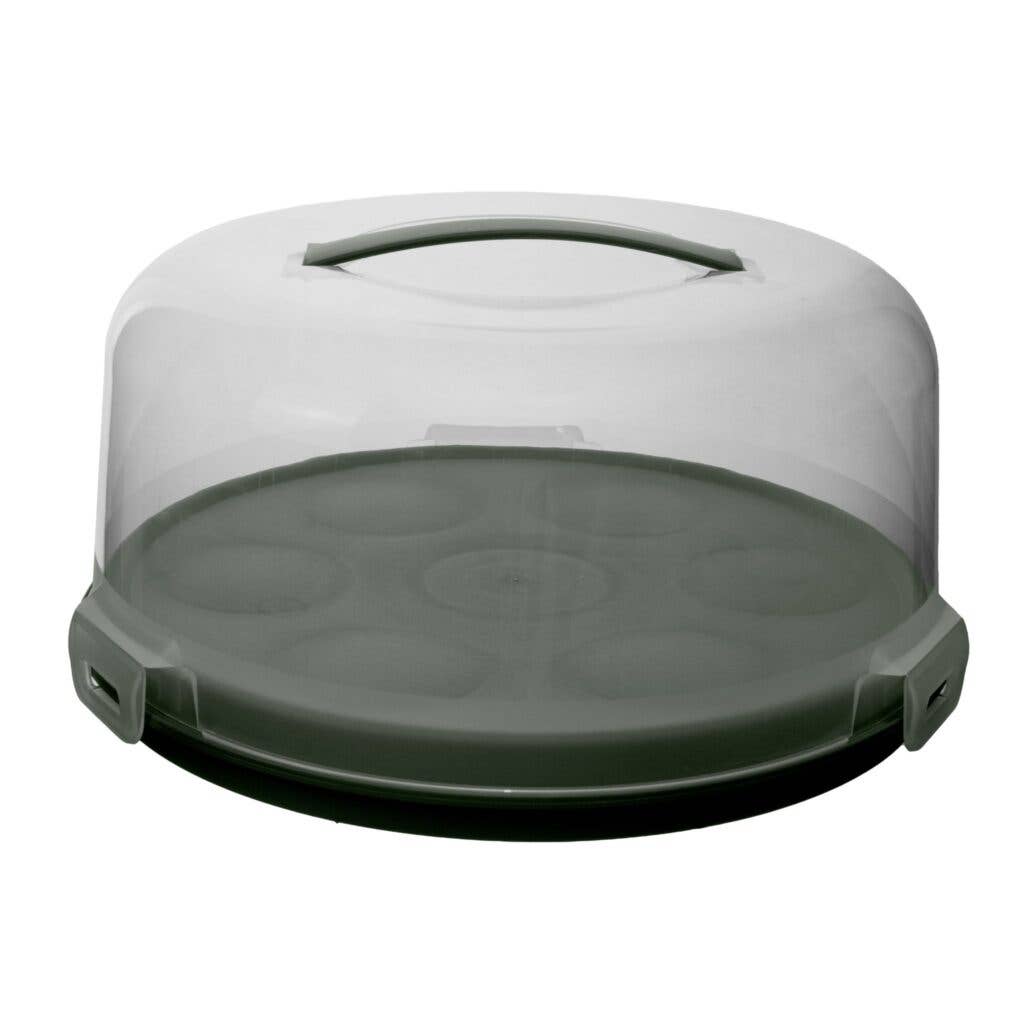 Forest Green Kitchen Basics Cake/Cupcake Carrier Forest-Green for wholesale on Faire1