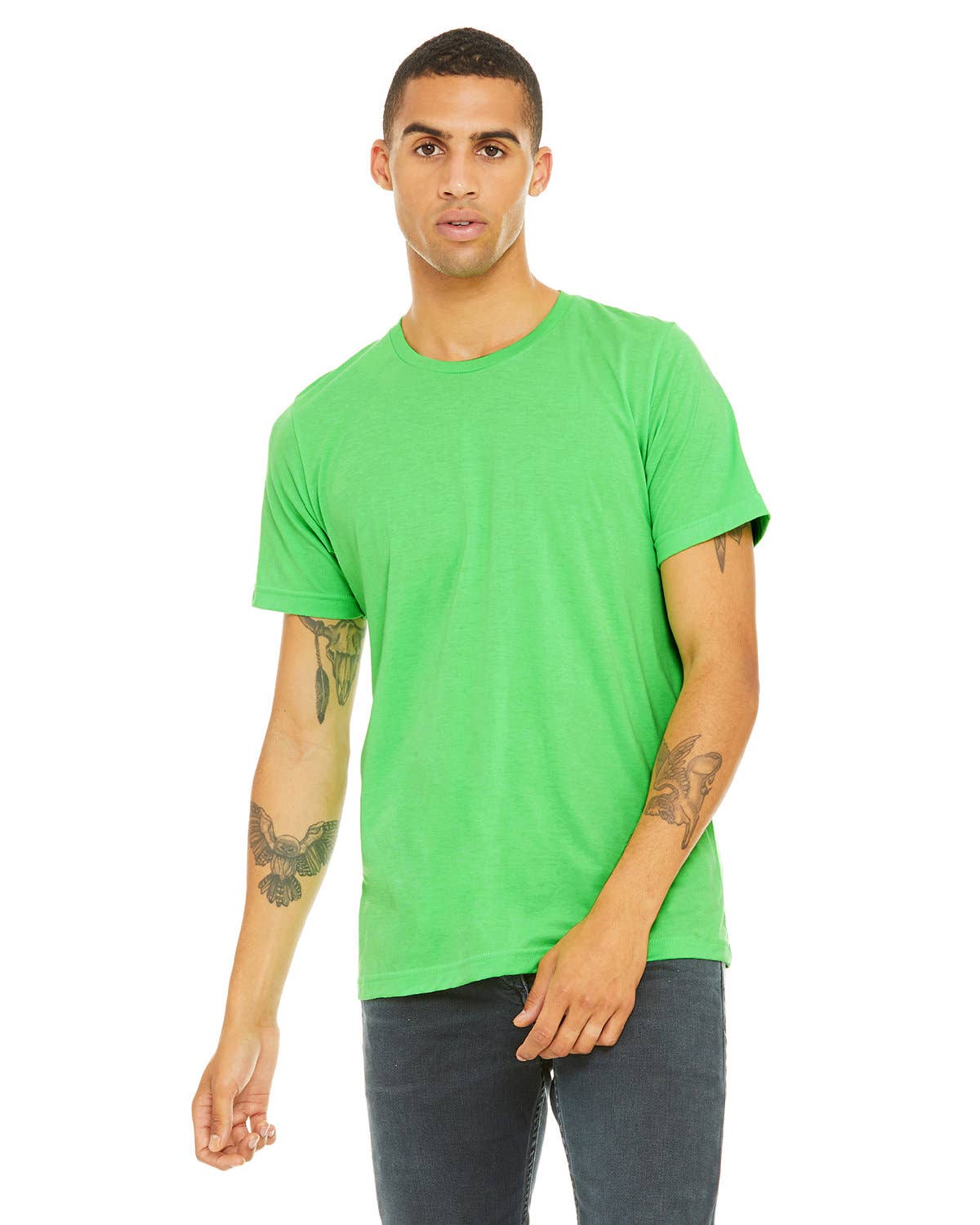 Total Apparel - Wholesale T-Shirt - Men's - Bella + Canvas 3650 Unisex Poly-Cotton Short-Sleeve T-Shirt7