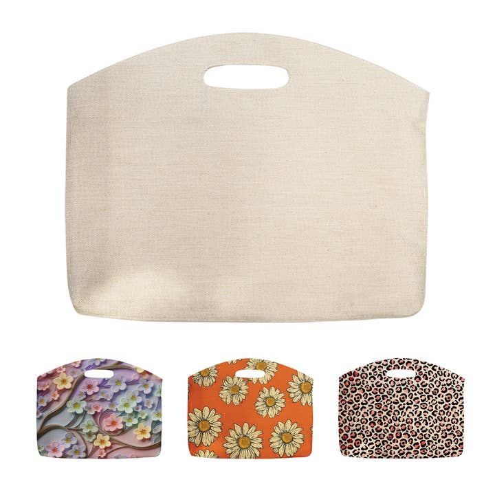 SUBLIMATION LINEN LAPTOP BAG for wholesale by Hogg Outfitters