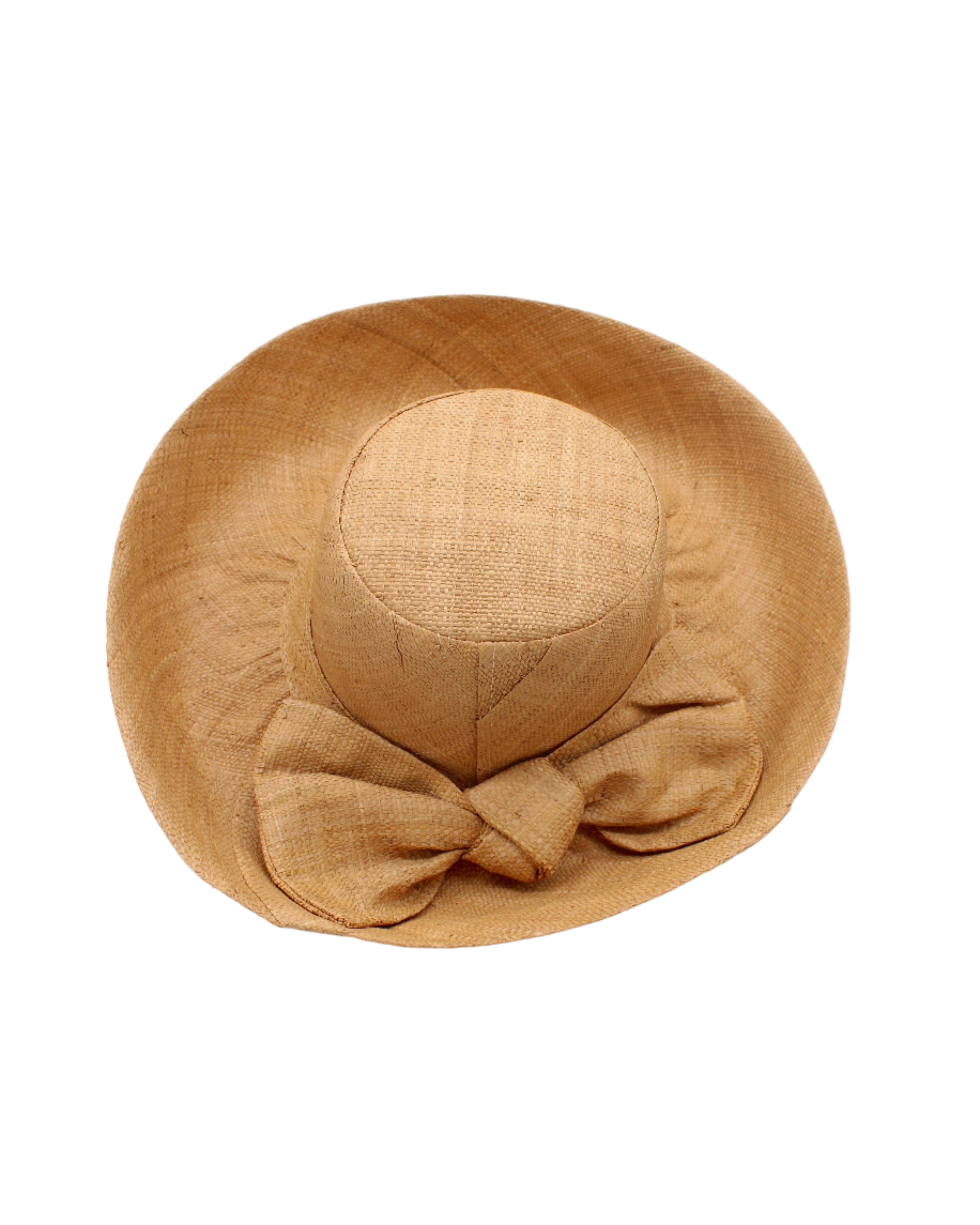 Shebobo - Vendita all'ingrosso Cappello di paglia - Donna - Cappelli di paglia Shebobo con tesa larga da 12,7 e 17,8 cm e grande fiocco tinta unita7