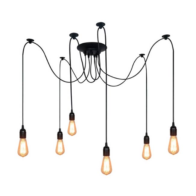 Ohno - Wholesale Chandelier/Hanging Light - OHNO Home Accessories Bianca Hanging Lamp - Black0